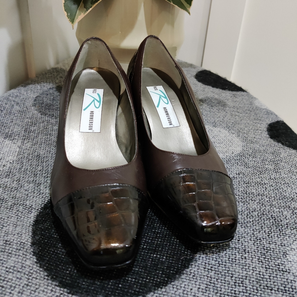 Vintage Ros Hommerson Kitten Heels 6.5WW
